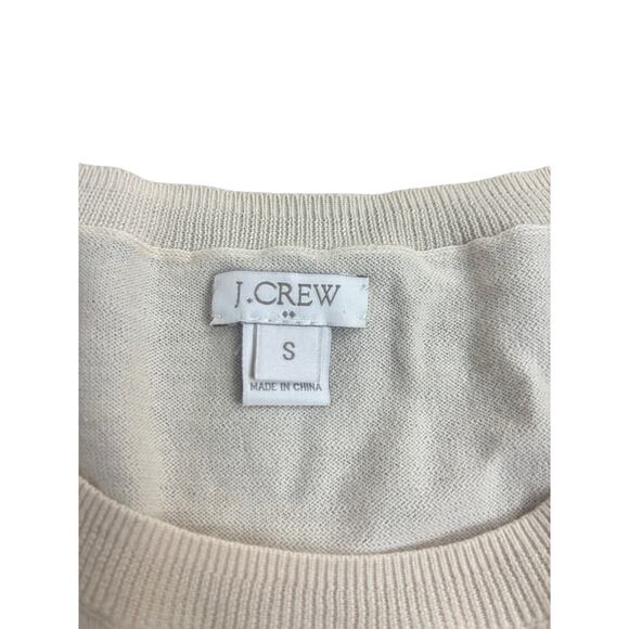 J.Crew Artsy Preppy Floral Sweater Tunic Women’s Small Bold Graphic Cotton Top - Picture 3 of 8